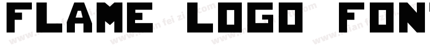 Flame Logo Font字体转换